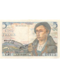 5 francs 05/08/1943