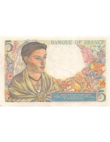 5 francs 05/08/1943