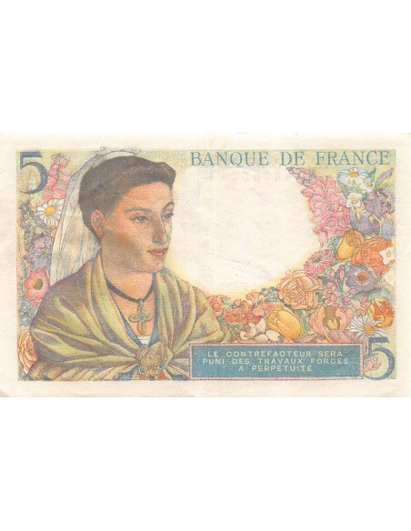 5 francs 05/08/1943