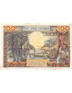 Tchad 100 francs 1963