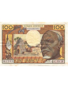 Tchad 100 francs 1963 2