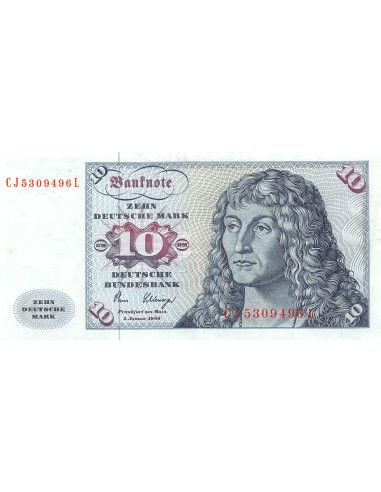 Allemagne (RFA) 10 mark 1980