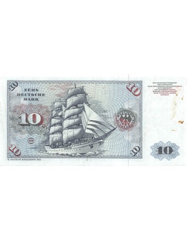 Allemagne (RFA) 10 mark 1980