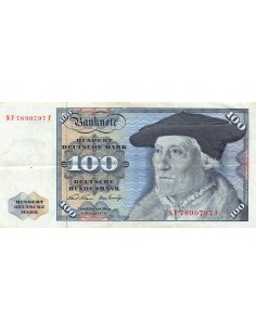 Allemagne (RFA) 100 deutsche mark 1980