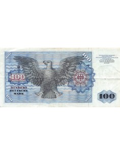 Allemagne (RFA) 100 deutsche mark 1980 2