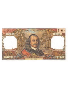 100 francs 1966