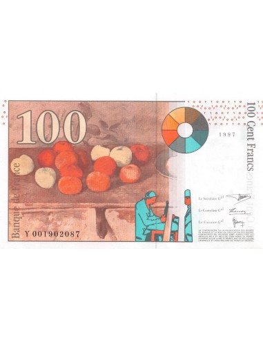 100 francs 1997
