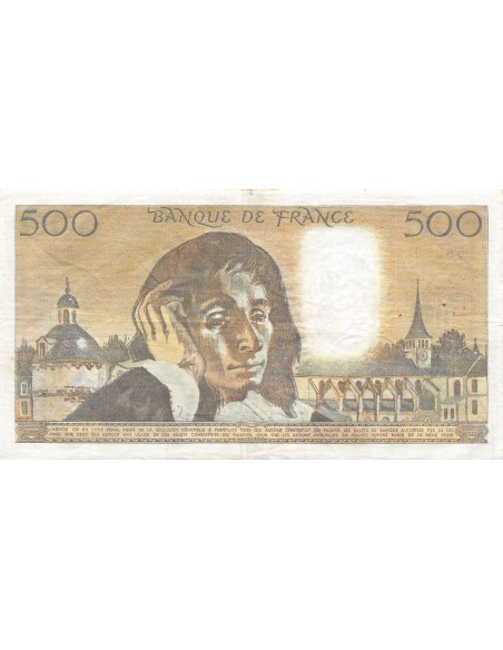 500 francs 1977