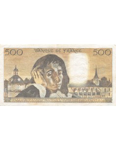 500 francs 1977 2