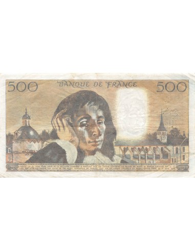 500 francs 1976