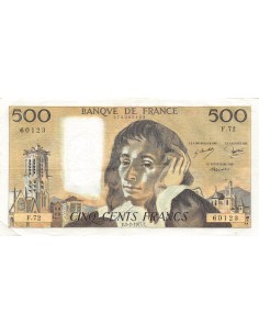 500 francs 1977