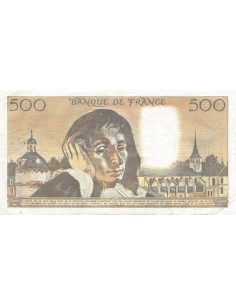 500 francs 1977 2