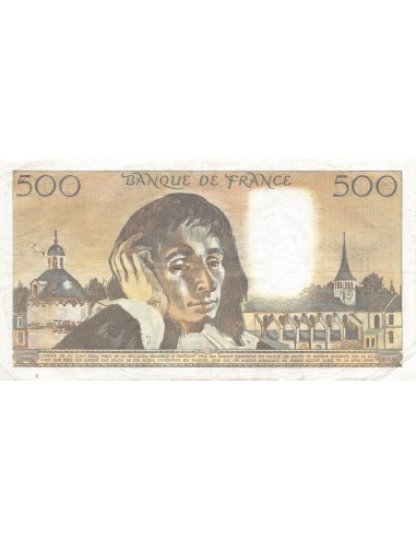 500 francs 1977