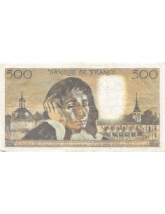 500 francs 1975 2