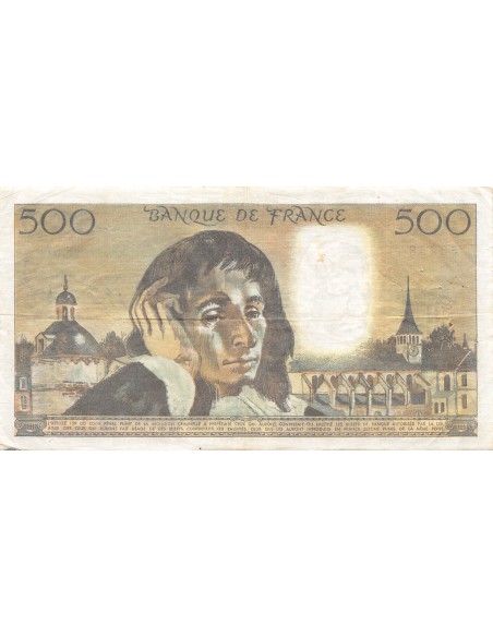 500 francs 1975