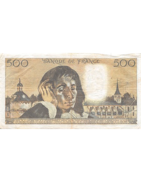 500 francs 1979