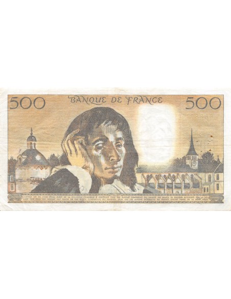 500 francs 1977