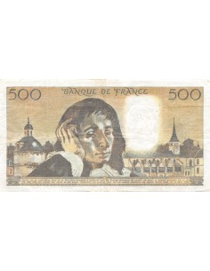 500 francs 1977 2