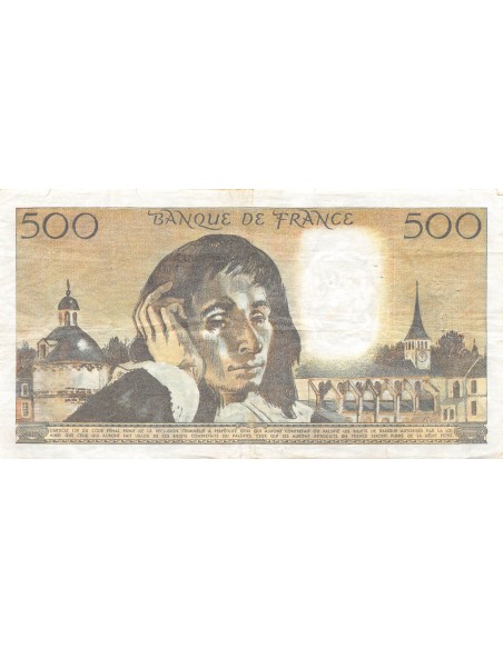 500 francs 1977