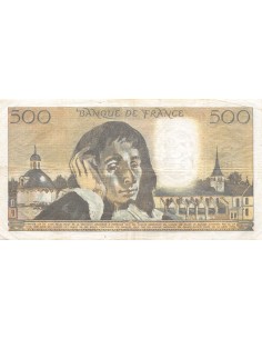 500 francs 1978 2