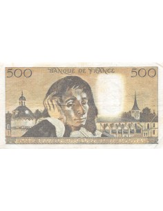 500 francs 1977 2