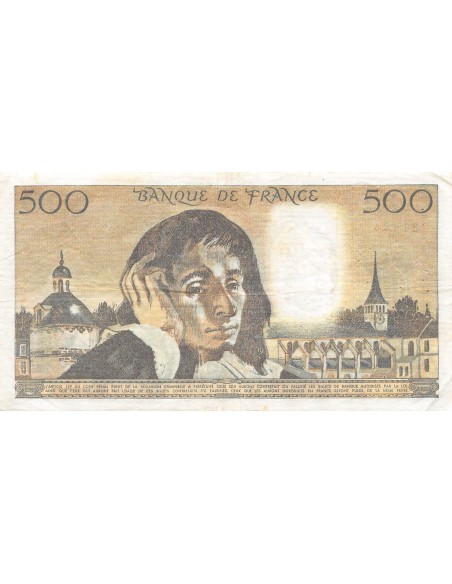 500 francs 1977