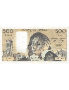 500 francs 1982