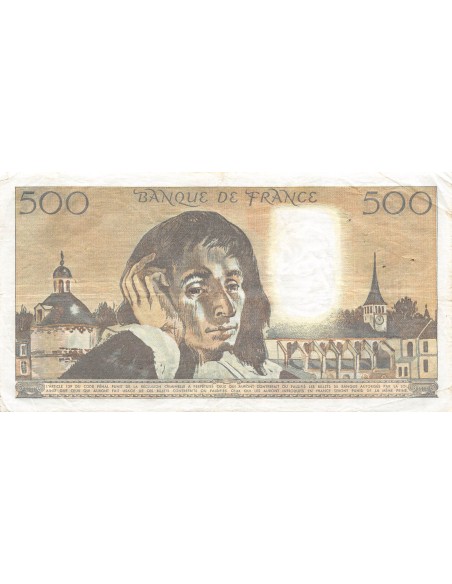 500 francs 1980
