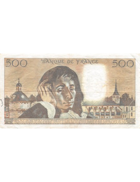 500 francs 1980