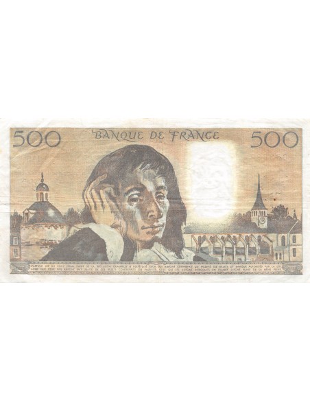 500 francs 1980