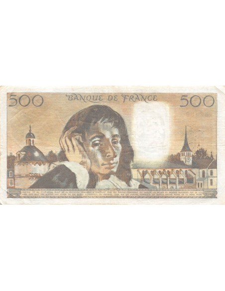 500 francs 1980