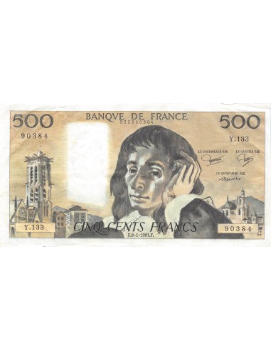 500 francs 1981
