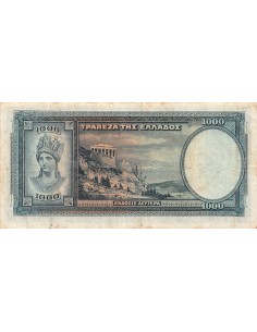 Grèce 1000 drachms 1939 2
