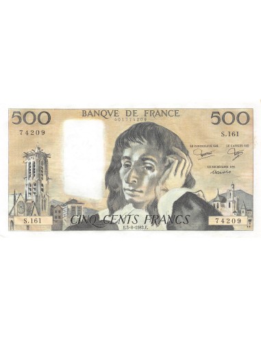 500 francs 1982