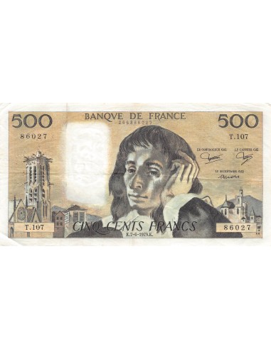 500 francs 1979