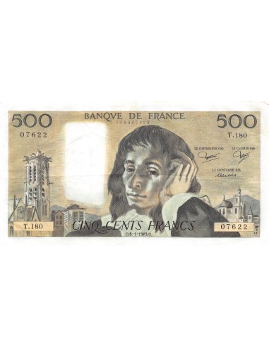 500 francs 1983