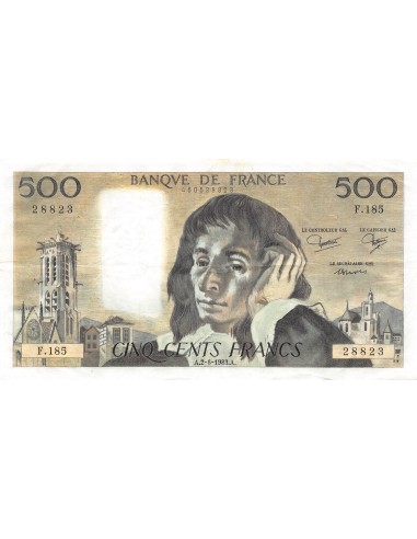 500 francs 1983