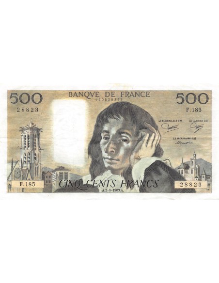 500 francs 1983