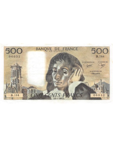 500 francs 1983