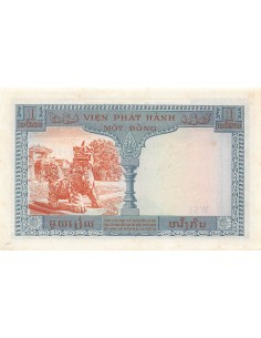 Indo-Chine Fr. 1 piastre 1954 2
