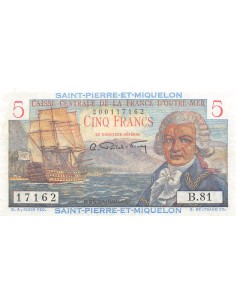 St-P. et Miquelon 5 francs 1946