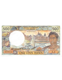 Institut d'Emission d'Outre Mer 500 francs 1969