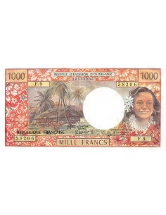 Institut d'Emission d'Outre Mer 1000 francs 1985