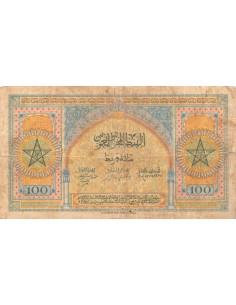 Maroc 100 francs 1943 2