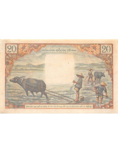Vietnam du Sud 20 dong 1956