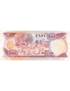 Fidji 10 dollars 1989 2