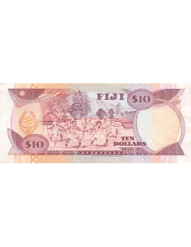 Fidji 10 dollars 1989