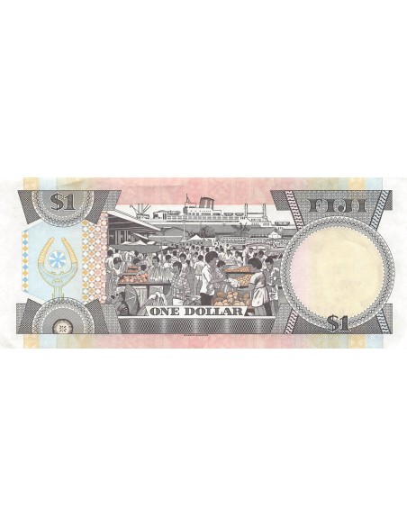 Fidji 1 dollars 1989