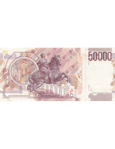 Italie 50000 lire 1992