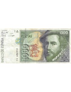 Espagne 1000 pesetas 1992